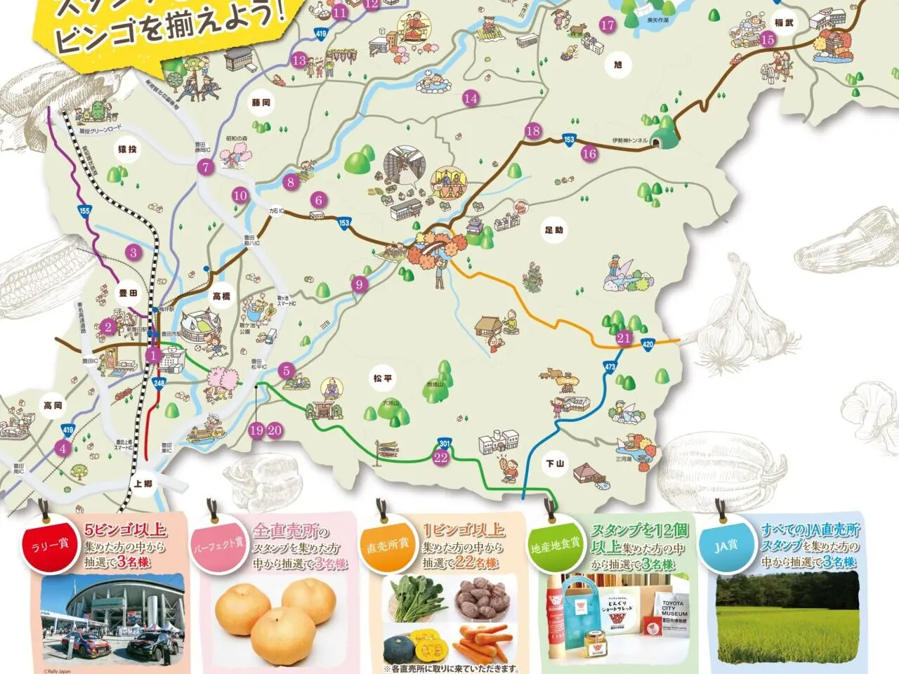 スタンプラリー