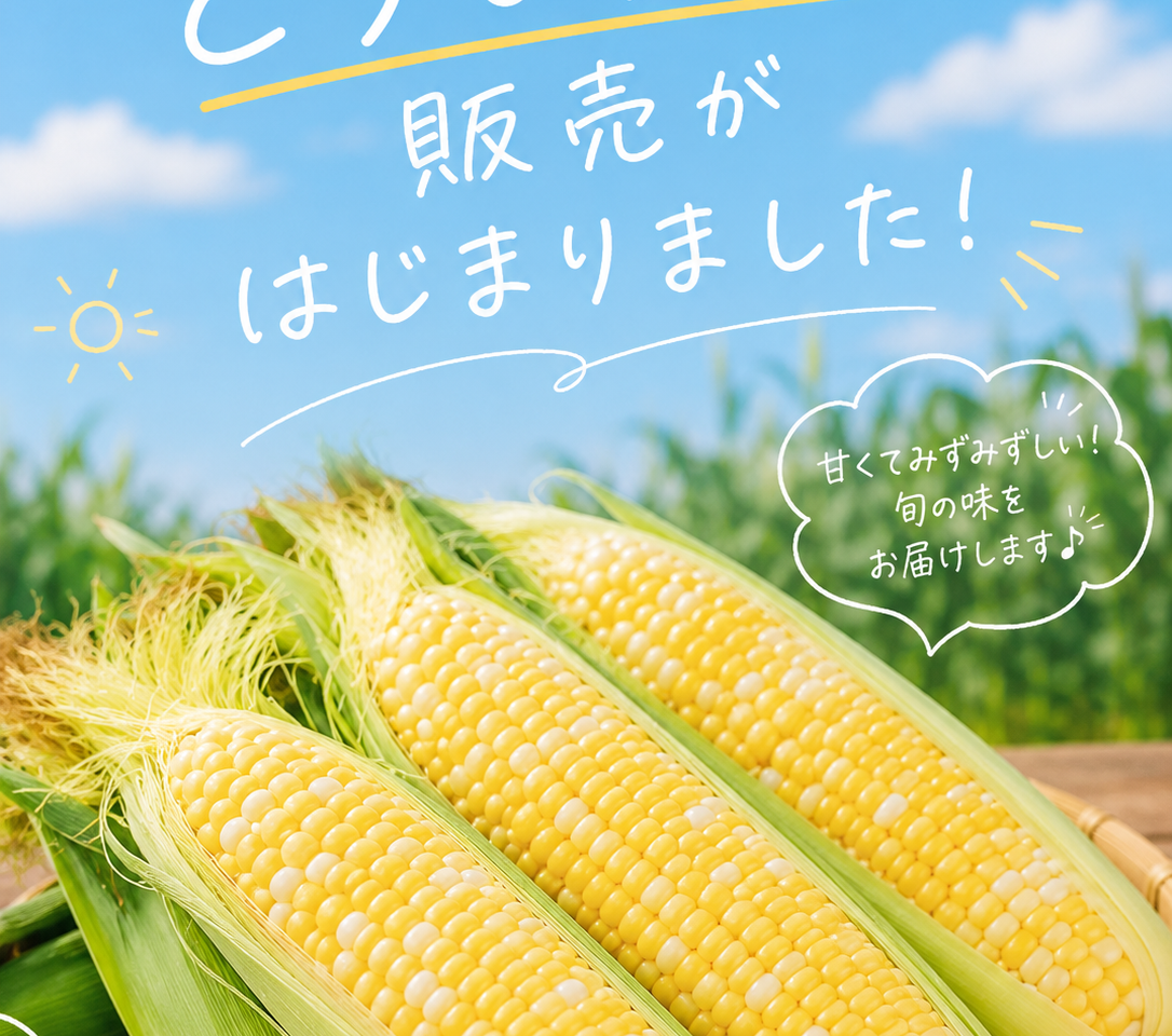 はっぴー農産とうもろこし