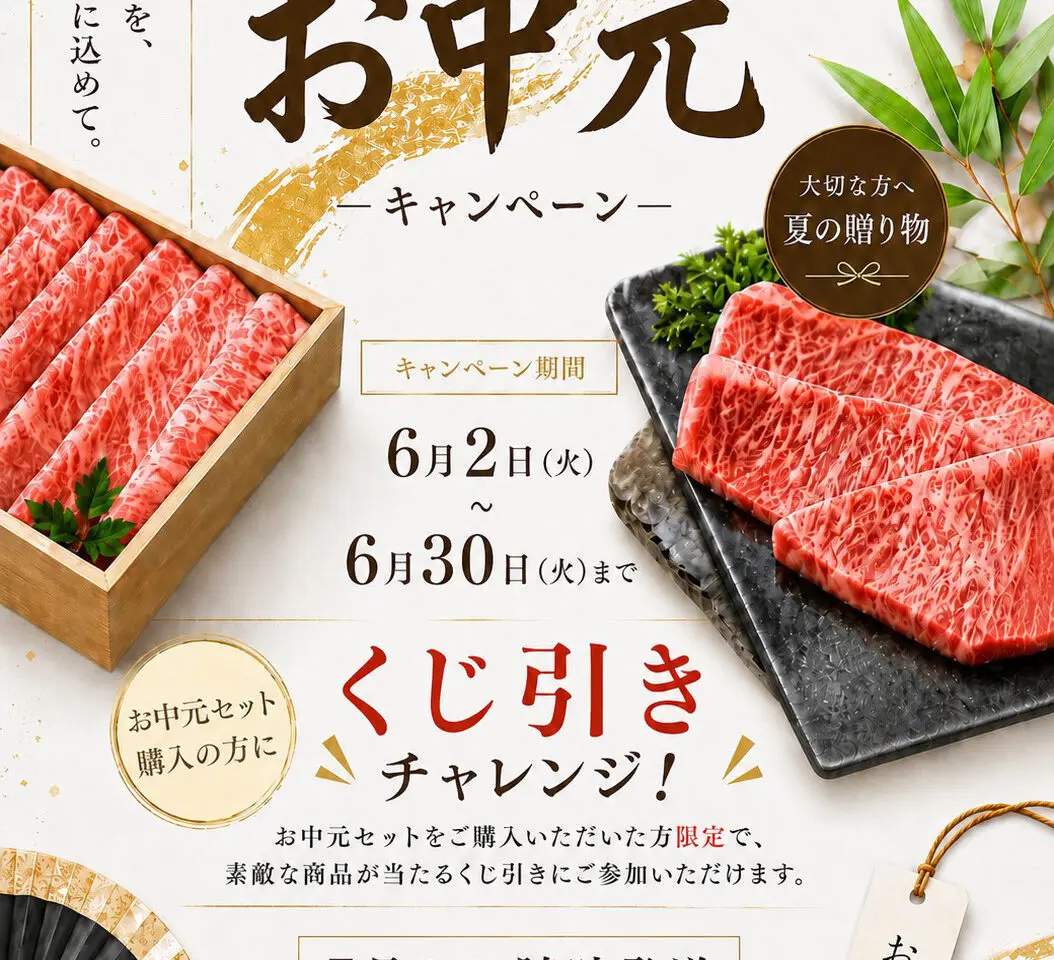 内藤精肉店お中元キャンペーン