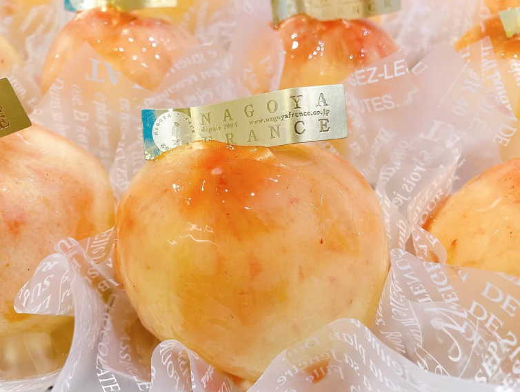 まるごと!白桃ケーキ